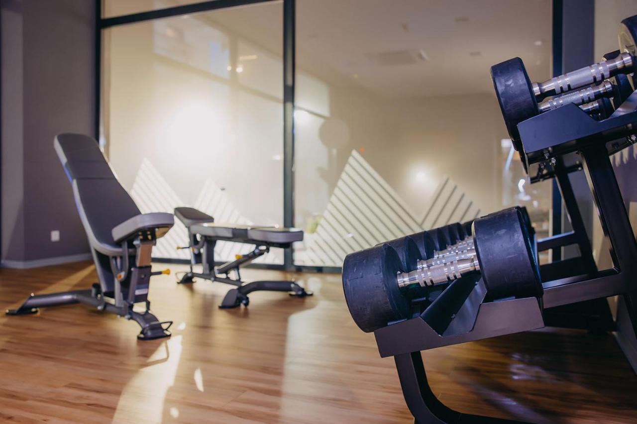 Platinum Mountain Hotel&Spa 스클라르스카포렘바 외부 사진 The gym at the hotel